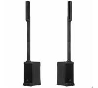 VONYX Pack Système Sono Colonne Active VX820-800 Watts, Bluetooth, DSP, 4 Canaux, Subwoofer 8", 6X Tweeters 2.5", Entrées Combo, Stéréo TWS, Une Sono Idéal pour la Maison et Les Petits DJs