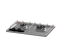 Pack Table de cuisson Master 2 brûleurs + Plateau Inox et Noir pour Modulo ENO