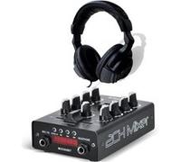pack table de mixage dj sono usb bluetooth ibiza sound mix500-bt + casque audio G