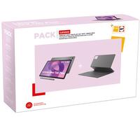 Pack Tablette Tactile Lenovo Idea Tab Plus ZAG7 12,1" 128 Go Gris Luna + Stylet Tab + Coque de protection avec Clavier Folio Lenovo maqnétique détachable