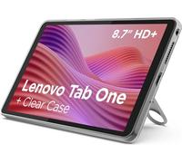 Pack Tablette Tactile Lenovo Tab One 8,7" 64 Go Gris anthracite + coque de protection transparente