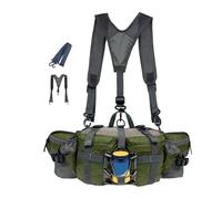 Pack taille extérieure imperméable - ceinture de stockage de jus, tapis de course élastique | Équipement de trail polyvalent, sac d'entraînement réglable avec voyages de chasse, kit de jogging