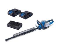 Pack taille-haie sans fil BC-HT720-X - longueur de coupe de 65cm - SCHEPPACH 20V IXES + 2 batteries 4Ah + chargeur double