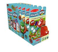 Pack tampon d'autocollants + bloc d'activités - dès 3 ans - Melissa & Doug