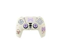 TANOOKI Combo Pack Maneki, Skin Manette PS5, Coque Rigide + Grips + Sticker Touchpad pour DualSense, Chat Cute, Kit Accessoires Playstation 5