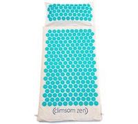 Pack tapis acupression bio + coussin acupression bio ferme - Garnissage Epeautre - Climsom Zen - Bleu Bleu G