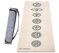 Pack tapis yoga chanvre 7 chakras + sac microfibre