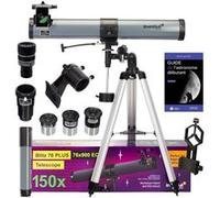 Pack Télescope Astrophotographie Levenhuk Blitz 76 Plus avec Zoom et Accessoires
