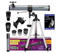 Pack Télescope Levenhuk Blitz 76 Plus avec Zoom, Accessoires et Oculaires