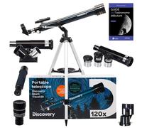 Pack Télescope Discovery Spark Travel 60 avec Zoom, Oculaires et Accessoires