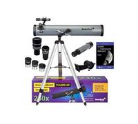 pack télescope levenhuk blitz 114 base avec zoom, oculaires et accessoires