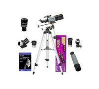 pack télescope levenhuk blitz 80s plus avec zoom, oculaires, guide illustré et accessoires