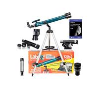 pack télescope levenhuk labzz tk60 avec zoom, oculaires et accessoires