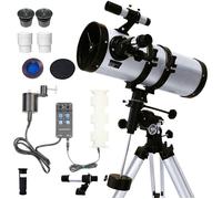 Pack Télescope Motorisé 1400-150 Big Boss + Monture Equatoriale EQ-3 + 2 Oculaires + Lentille + Chercheur + Moteur M4