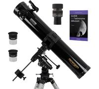 Pack Complet Télescope Omegon 130/920 EQ3 + Zoom + Guide Débutant + Oculaires + Visée