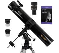 Pack télescope - OMEGON - 130/920 EQ3 - Newton 130 mm - Monture équatoriale EQ3 - 260×