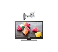 PACK ANTARION TV LED 18.5"" 47cm Téléviseur HD Camping car 12V + Support TV 180° Charge max 15kg