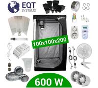 Pack Tente 600W 100x100 - ETI + Supacrop