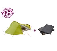 Pack tente + tapis Vaude Arco 1-2P Vert