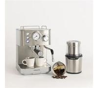 Pack THERA CLASSIC Machine à expresso + MILL PRO Moulin à café et à légumes Gris G