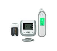 Pack Thermomètre électronique + oxymètre de Pouls du bout des doigts + tensiomètre au poignet G