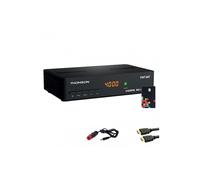 Pack THOMSON Récepteur TV Satellite Full HD + Carte d'accès TNTSAT + Câble HDMI + Câble 12V
