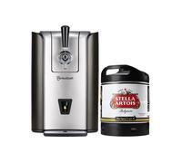 Pack Tireuse à bière PerfectDraft Pro - 1 fût 6L Stella Artois - 5e de consigne inclus - Idée cadeau