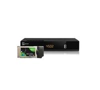 Pack Tivusat Decodeur HDME TS4502 S2 CI+ HD + WE CAM Tivusat - chaînes italiennes du bouquet Tivùsat en HD