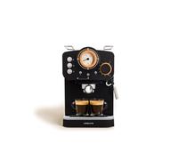 Pack TOAST RETRO Grille-pain + THERA RETRO Cafetière express finition mate - Noir