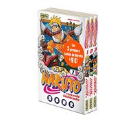 Pack tome 1 + tome 2 + tome 3 de Naruto