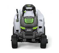 PACK Tondeuse autoportée sur batteries EGO, Lames 98cm, Bac arrière 300l et mulching, 5 batteries 10Ah et chargeur rapide -