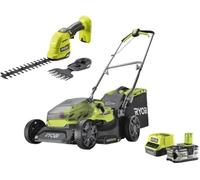 Pack Tondeuse et Cisaille 18V RYOBI - Batterie 5,0Ah et Chargeur - RY18LMX37AGSA-150