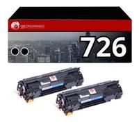 Pack toner compatible Canon 726 Noir Lot de 2