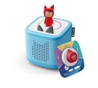tonies Toniebox 2 Pack Tonieplay avec Disney Le Grand Quiz, Joue, Apprends, Boite à Histoire pour Enfant 1 à 9 Ans, Robuste & Facile à Utiliser, Bleu Ciel