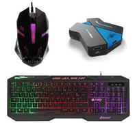 Pack Top 1 Fury Clavier Souris et Convertisseur Switch Xbox One et PS4