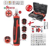 Pack tournevis sans fil eMonster 6Nm + 26 embouts 1/4" - 515.6550 KS TOOLS