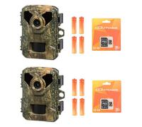 Pack Tout Inclus Piège Photographique PIE1075 + Piles (x8) + 2X Carte SD 32 Go