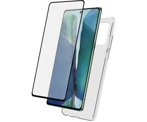 Pack Transparent soft case + 2.5D Heat-tempered glass Screen protector for G Note 20 Samsung BigbenPack Transparent soft case + 2.5D Heat-tempered glass Screen protector for G Note 20 Samsung Bigben