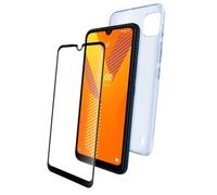 Pack Transparent soft case + Heat-tempered glass Screen protector for Y62 Wiko WikoPack Transparent soft case + Heat-tempered glass Screen protector for Y62 Wiko Wiko