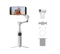 Pack traqueur IA Insta360 Flow 2 Pro Gris - Stabilisateur Portable pour iPhone/Android, Suivi dans 200+ app, avec Apple DockKit, traqueur IA, Suivi 360º et Suivi multipersonnes