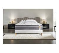 Pack Trente 200 x 200 cm sommier Kit Blanc