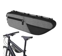 Pack triangulaire imperméable de 39 x 10 cm, compartiments de rangement multifonctionnels, montage sûr pour les amateurs de voyages de longue distance, d'exploration en plein air, Pro