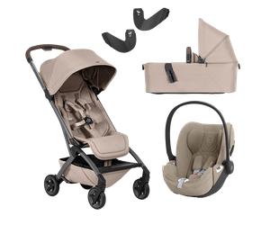 Pack trio poussette Joolz Aer2 avec nacelle et Cloud T i-Size