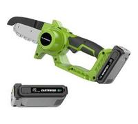 PACK Tronçonneuse + batterie - VENTEO - Tronçonneuse sans fil + Batterie de rechange - Outils de jardin multifonctions - Couper/bricoler/élaguer - Léger/utilisation facile G