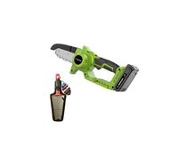 PACK tronçonneuse électrique + RootSlayer à main - VENTEO - Outils multifonctions jardin - Léger/Facile d'utilisation - Etui nylon OFFERT