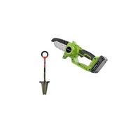 PACK tronçonneuse électrique + RootSlayer - VENTEO - Outils multifonctions jardin - Léger/Facile d'utilisation