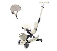 Pack Trottinette évolutive Go Up 360° + casque XXS/XS - Sable