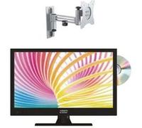 Antarion Pack TV LED 15.6" 39cm HD TNT + Support TV Camping Car 180° Charge Max 15kg