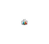 Pack TV led 16pouces 40cm full hd support TV camping car 180Â° charge max 15kg