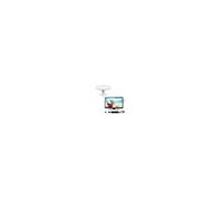 Pack antarion TV led 19pouces 48cm hd dvd intégré antenne tnt omnidirectionnelle G